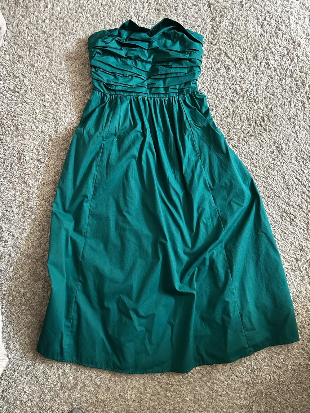 A&F Emerson Strapless Midi Dress